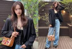 작은 얼굴에 꽉 찬 이목구비…가까이서 볼수록 놀라운 ‘실물갑 1위’ 여배우, 데님룩 이미지