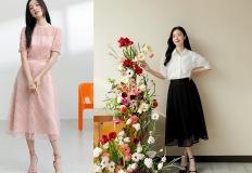 결혼식 참석했다가 열애설에 휘말린 여배우, 일상룩 이미지
