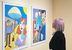 부산 포디움다이브엠 '짐 아비뇽 : 21세기 스마일' 전시회 개최 이미지