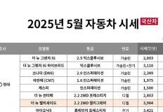 "진작에 살 걸" 중고 패밀리카 시세 상승 두드러져 이미지