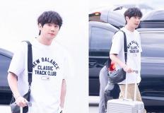 이준영, 대세 중의 대세! 화이트 티셔츠로 끝낸 훈훈한 남친룩 홍콩 출국 이미지
