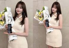 38세에 이 미모 실화야? 선크림으로 나이 멈춘 동안 여배우, 드레스룩 이미지