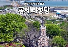 봄의 끝자락, 붉은 철쭉이 감싼 공세리성당에서 만난 고요함 이미지