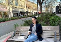 제시카, 우아함 그 자체 블레이저 데님룩 이미지