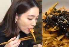 두 자녀 엄마 이민정의 몸매 관리 비법, 비빔라면에 '이것' 넣는다! 이미지