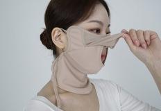 야외 활동 시 햇빛 완벽 차단, 코·입 열어 숨쉬기 좋고 물 마시기 좋아 이미지