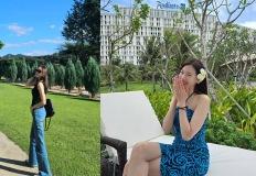 "8등신 송혜교" 데뷔 당시 3살 어린 나이로 활동했던 사연 화제된 여배우, 일상룩 이미지