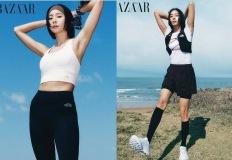 최단신 야구인 아버지, 장신 여배우 딸… 애슬레저룩으로 ‘비주얼 대물림’ 인증 이미지