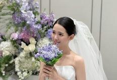 남보라, 클래식 웨딩드레스 자태에 감탄! 이미지