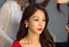 장신영, 레드 드레스 여신 미모 폭발 이미지