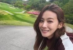 유인영, 골프장에서 뽐낸 스포티 아웃핏 미모 이미지