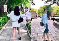 소이현♥인교진, 연애 감성 그대로…‘봄 산책 데이트룩’ 공개 이미지