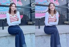 41세, 인생 최고 몸무게 찍었다고? 다이어트도 나이 앞에선 속수무책…여배우, 롤업 데님룩 이미지