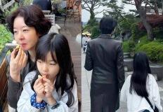 송선미, 10살 딸과 전주 나들이! 뒤태까지 닮은꼴 모녀 청바지 트윈룩 이미지