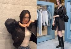 176cm 키가 콤플렉스였지만 이제는 독보적 매력된 여배우, 일상룩 이미지