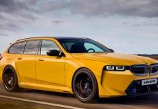 디자인으로 욕먹던 BMW M5 투어링, 클래식한 새 디자인 공개 이미지