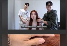 빨간털만 나는 여자 이미지