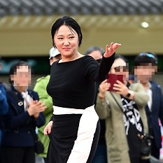 김현숙, '신스틸러 페스티벌 레드카펫 즐기면서' [사진]