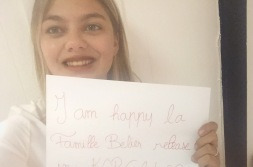 친필응원편지(홍보사제공)