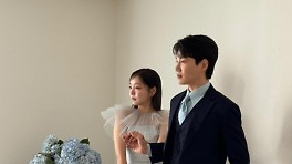 '결혼 D-1' 김기리♥문지인, 빛나는 웨딩사진 공개 