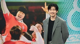 윤계상, 일일 아나운서…스포츠뉴스 '트라이' 홍보