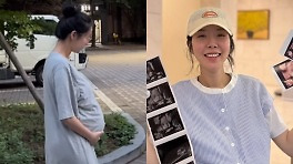 '쌍둥이 임신' 김지혜, 출산 앞두고 고통..