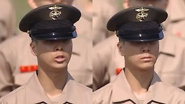 정동원, 해병대 수료식서 근황 포착…훨씬 늠름해진 카리스마