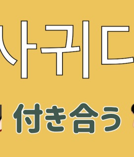 韓国語で 付き合う は 사귀다 サグィダ の意味と例文 活用 リスニング練習