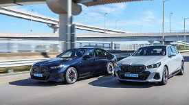 BMW 5시리즈 첫 순수 전기차…서울서 부산까지도 거뜬