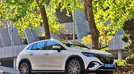 [시승]자연스러운 감각이 일품, 벤츠 EQE 500 SUV