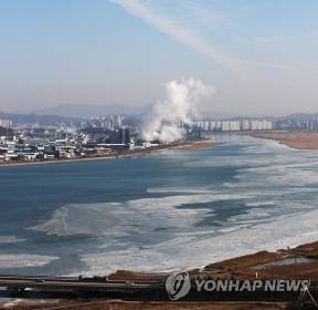 한파가 만든 풍경