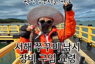완전 입문자를 위한 서해 쭈꾸미 낚시 장비 구입 요령 이미지