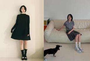 솔직한 임신 일기 "소식가에서 대식가로 변신"했던 여배우, 일상룩 이미지