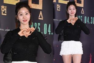 24살에 쌍둥이 낳고 싱글맘으로…매니저 없이 드라마까지 해낸 여배우, 시사회룩 이미지