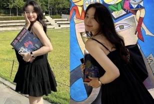 서울대 동문 의사와 미용실에서 만나 결혼까지 8개월, '엘리트' 여배우,  원피스룩 이미지