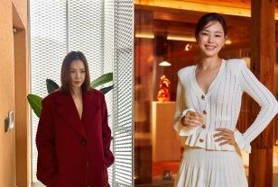 출산 7개월 만에 11자 복근, 철저한 관리 비결 공개한 여배우, 일상룩 이미지
