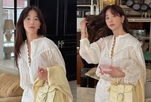 ‘20대 꿈’ 접고 선택한 결혼…연기보다 SNS로 더 유명해진 여배우, 화이트룩 이미지