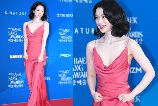 임지연, 과감한 노출핏으로 올킬! 숨 막히는 한줌 개미허리 잘록한 여신 드레스룩 이미지