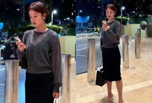 ‘다시는 결혼하지 않겠다’ 선언한 여배우, 세련미 터진 롱스커트룩 이미지