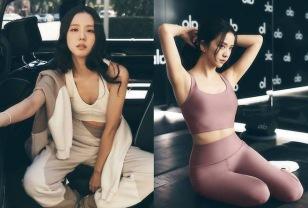 “어떻게 사람이 이래?” AI보다 비현실적인 인형미모 터진 여가수, 애슬레저룩 이미지