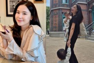 '죄송합니다' '죄송합니다' 입에 달고 산다는 '쌍둥이' 워킹맘 172cm 여배우, 일상룩 이미지