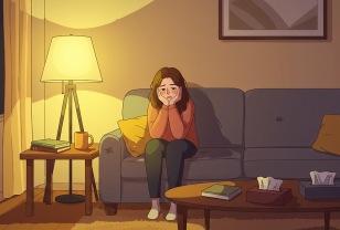 ‘겉으로 밝은 사람’이 혼자 있을 때 보이는 모습 이미지