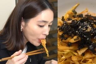 두 자녀 엄마 이민정의 몸매 관리 비법, 비빔라면에 '이것' 넣는다! 이미지