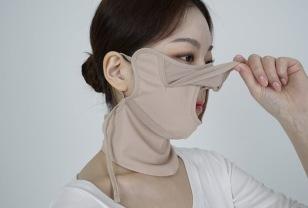 야외 활동 시 햇빛 완벽 차단, 코·입 열어 숨쉬기 좋고 물 마시기 좋아 이미지