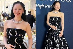 '강호동 여자친구'로 얼굴 알리더니… 50대에 다시 피어난 동안 미모, 여배우, 드레스룩 이미지