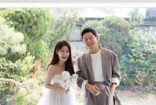 김지민♥김준호, 영화 같은 웨딩사진 공개…올해 가장 설레는 커플 이미지