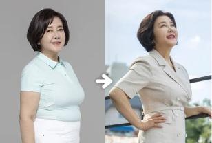 66세지만 중년입니다. 김영란, 6kg 빼고 생긴 놀라운 변화 이미지