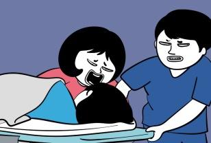 사람이 죽기 1시간 전 나타나는 신체 현상 이미지