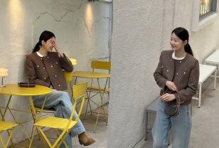 ‘교회 오빠’랑 결혼 11년 만에 엄마 된 40대 여배우, 캐주얼 데일리룩 이미지