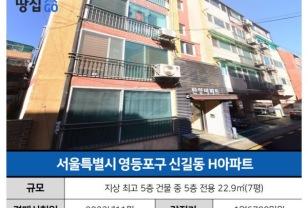 그 어렵다는 서울 아파트 '경매 단타'...신길동 7평 낙찰 후 8개월 뒤… 이미지